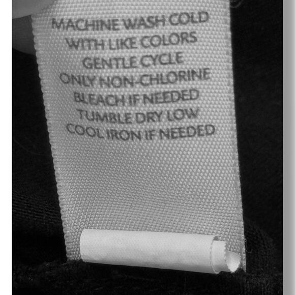 J. Jill Midi Black Tshirt Pullover Sleeveless Black Casual Stretch Women’s Sz L - Picture 9 of 10